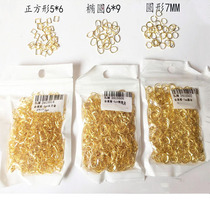 (New) Round Rectangular Square Ellipse Cross Triangular Hollow Nail Metal Rivet Metal Frame