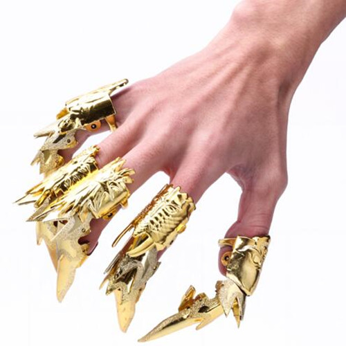 Halloween cosplay ball film and television show eagle claw fingernail props