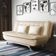 ຕຽງ sofa multifunctional ທີ່ບໍ່ສາມາດຖອດອອກໄດ້ແລະສາມາດລ້າງອອກໄດ້ folding ສອງຈຸດປະສົງດຽວແລະສອງອາພາດເມັນຂະຫນາດນ້ອຍທີ່ທັນສະໄຫມງ່າຍດາຍທີ່ຖອດອອກໄດ້ແລະຊັກໄດ້ຫ້ອງດໍາລົງຊີວິດຫນັງ PU
