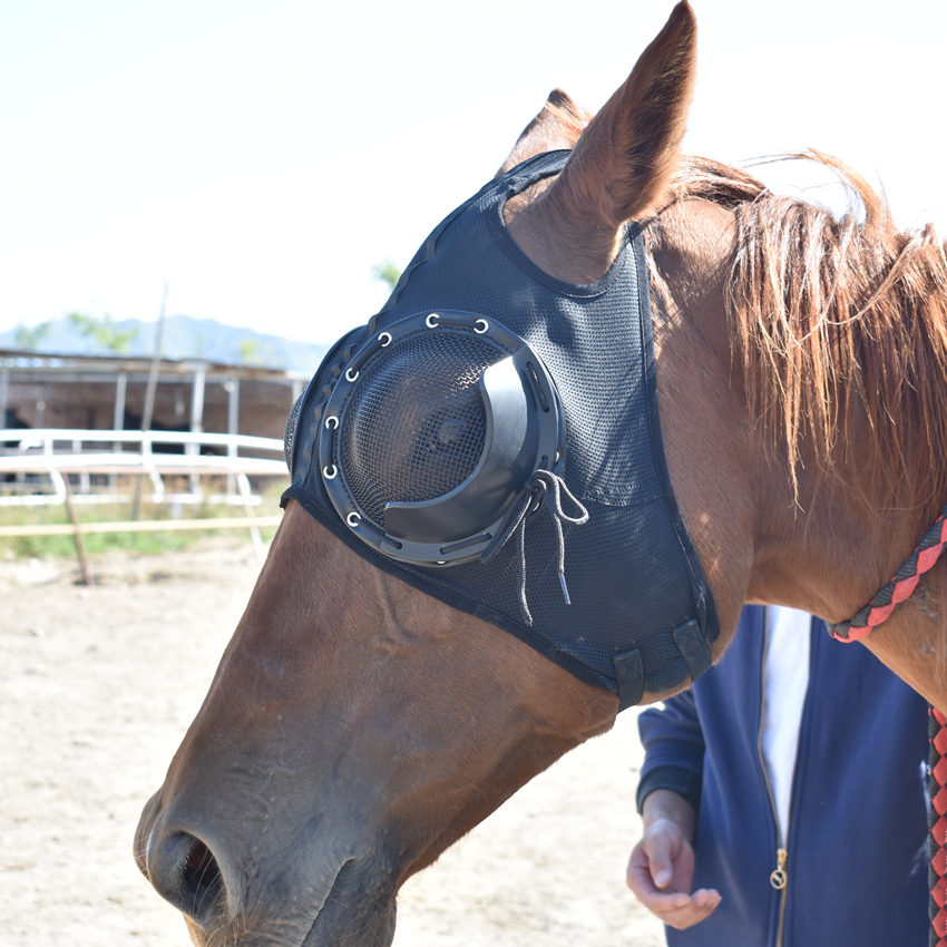 Century Jiuri horse racing supplies dustproof eye mask horse racing eye mask horse equipment sand prevention obstacle to enhance focus