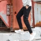 2018 thu đông cotton dài giản dị quần dài nam 120cm quần lửng nam chân thon quần sooc