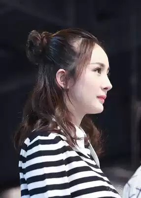 Half ball head wig bag bun wig Hair ring Bud head wig costume fluffy Korean version of the hair bag female wig ring