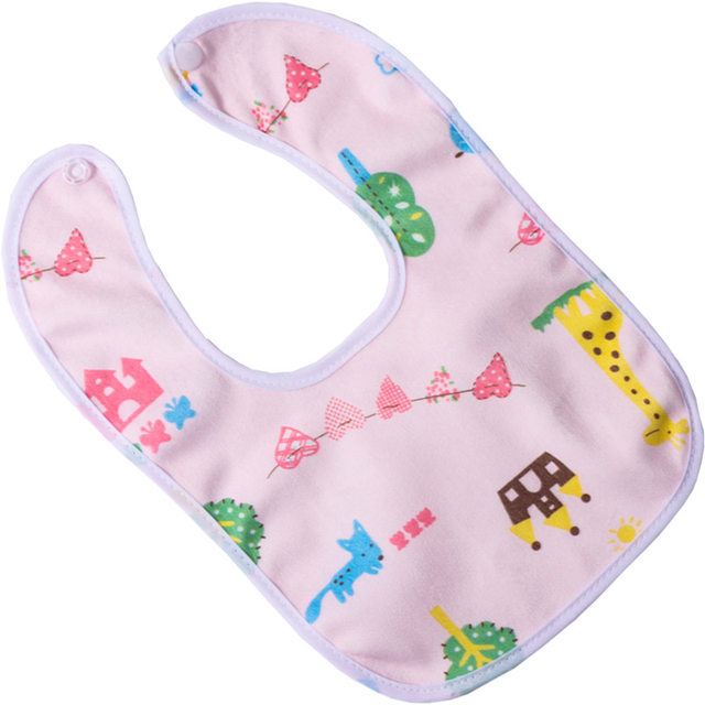 3/5/10 crystal velvet waterproof baby saliva cartoon water-absorbent waterproof bibs and neck bibs ສໍາລັບເດັກນ້ອຍຊາຍແລະຍິງ