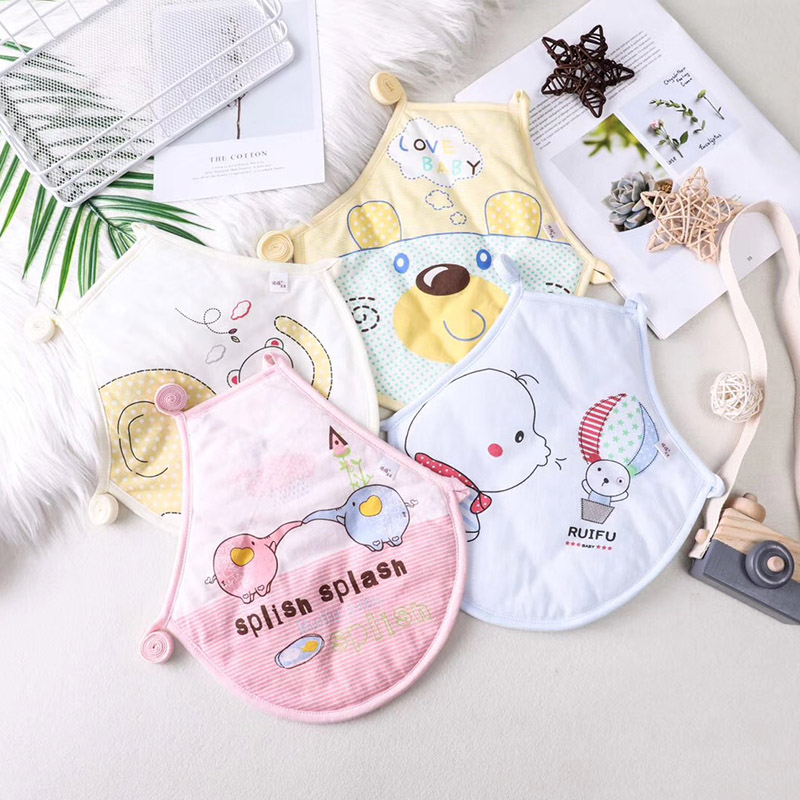Autumn and winter pure cotton newborn baby belly pocket baby towel with meal cover clothes and cotton belly clinging mouth 0 - 1 years old