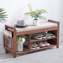 Changing shoes stool Home doorway Shoes Stool Light Extravagant and foot stool Entrance Door can sit on a long strip stool creative personality stool