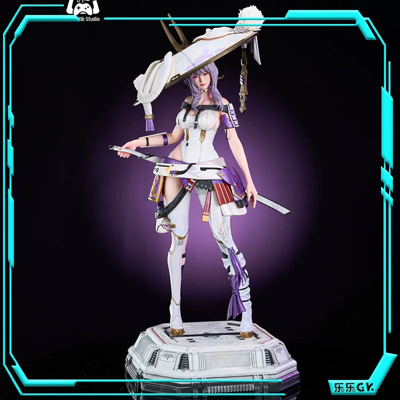 Lele gk [Залог] Bijianer Studio Sword Star Sword Princess Red Lotus Figure Statue GK Ornament