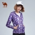 Lạc đà thể thao cặp đôi áo gió mô hình quần áo da nhẹ chống thấm nước thời trang nam hoang dã và phụ nữ gió thể thao - Áo gió thể thao Áo gió thể thao