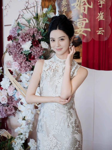 Ципао для невесты, элегантное элитное свадебное платье, китайский стиль