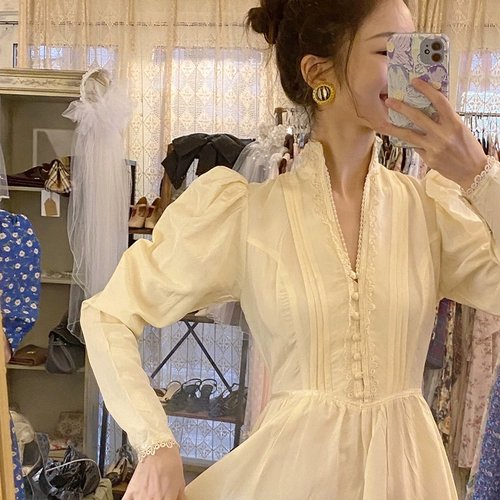 Белая длинная элитная изысканная юбка, ретро рубашка, платье, французский стиль, яркий броский стиль, изысканный стиль