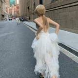 Свадебное платье, белый элегантный элитный бюстгальтер-топ