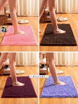 New design super soft microfiber chenille bedroom door mat