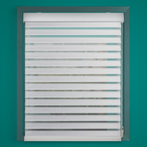 Ou Xuan Sunshade Curtain Bathroom Toilet Roller Blind Free Installation Office Lifting Waterproof Shangri-La Curtain