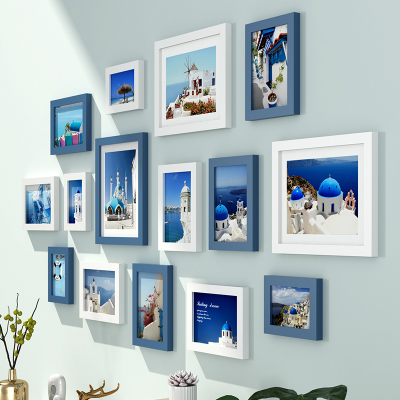 Nordic Photo Frame Wall Creative Decorative Picture Frame for Living Room Combination Children's Small Photo Frame Photo Wall Picture Frame Wall Hanging