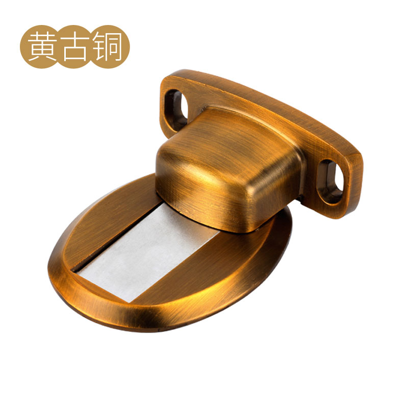 Door suction free punching strong magnetic makeup room door suction anti-collision door block stainless steel door suction door suction invisible door touch