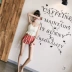 Áo tắm nữ Yimeishan mẫu hot xuân 2018 mới ba mảnh dễ thương cho bé gái từ vai ngọt ngào nhỏ nhắn che bụng Bộ đồ bơi hai mảnh
