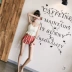 Áo tắm nữ Yimeishan mẫu hot xuân 2018 mới ba mảnh dễ thương cho bé gái từ vai ngọt ngào nhỏ nhắn che bụng Số hàng hiển th Bộ đồ bơi hai mảnh