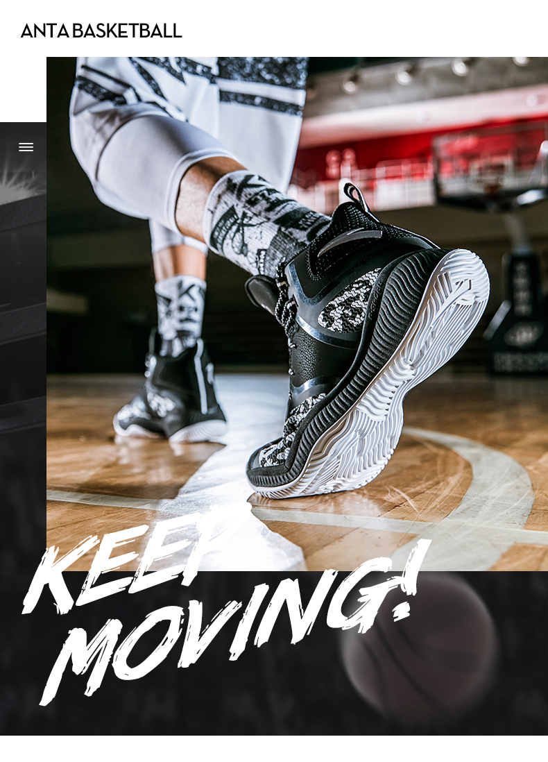 Trang web chính thức của Anta giày bóng rổ giày nam 2019 mùa thu mới giày thể thao cao cấp mới kỷ niệm 60 năm sinh viên kỷ niệm - Giày bóng rổ giày thể thao nam timan