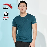 Áo thun nam tay ngắn Anta hè 2018 mới thể thao thoáng khí mồ hôi tập thể dục chạy bộ nam ngắn tay áo tank top gym