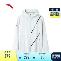  Anta official website flagship sportswear mens 2021 autumn new fashionable jacket woven thin brand-name running jacket