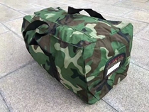 Public Hair Army Green Camouflaged 87 Old-fashioned Bag Front Shipping By Bagging Handbag Old Canvas Service Large Capacity Fishing
