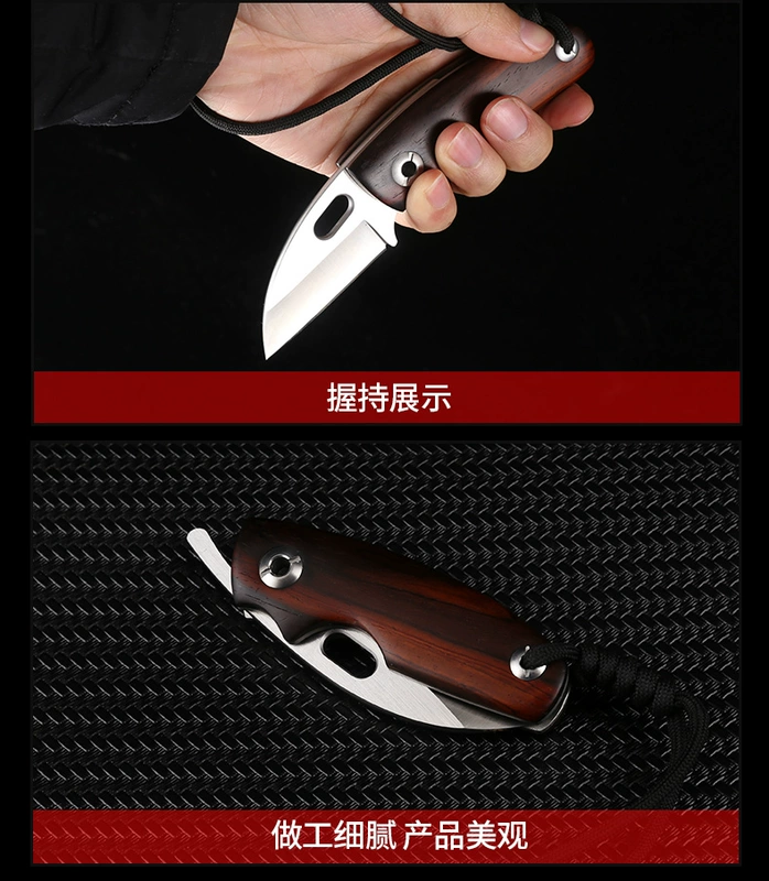 Chiến thuật ngoài trời d2 thép gấp dao mang công cụ gấp cầm tay tự vệ độ cứng cao sắc bén với lưỡi dao mở cạnh quân sự - Công cụ Knift / công cụ đa mục đích