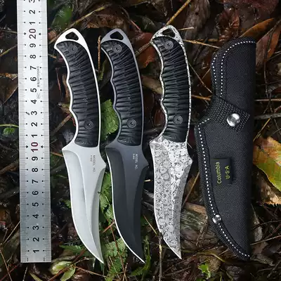 Retired straight knife field survival saber portable knife knife sharp knife outdoor small knife self-defense military knife