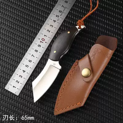 Craft gift knife D2 steel outdoor saber portable mini straight knife high hardness sharp Swiss knife