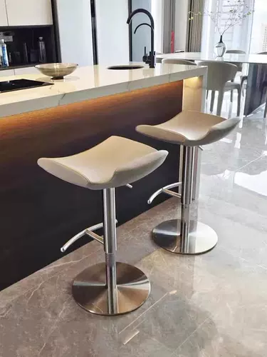 Барные стулья, безбарьерные роскошные элитные семейные высокие стулья для бара, регулируемые вращающиеся островные обеденные стулья, высокие табуреты, барные стулья