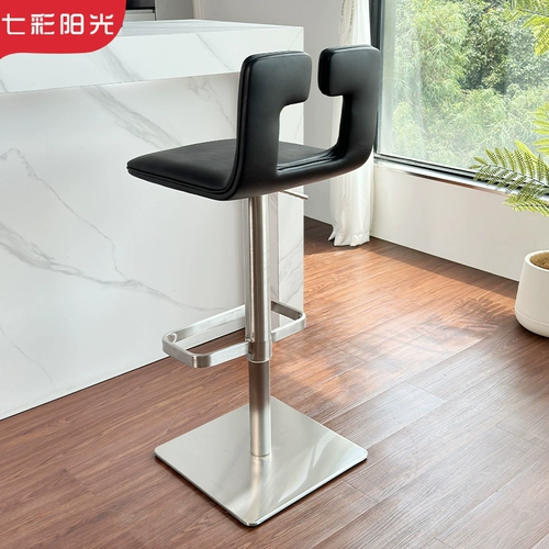 Подъемная бар-стул дизайнер современный бар Light Luxury High-end Send Sense Rotating Home Bar Stool Island High кресло