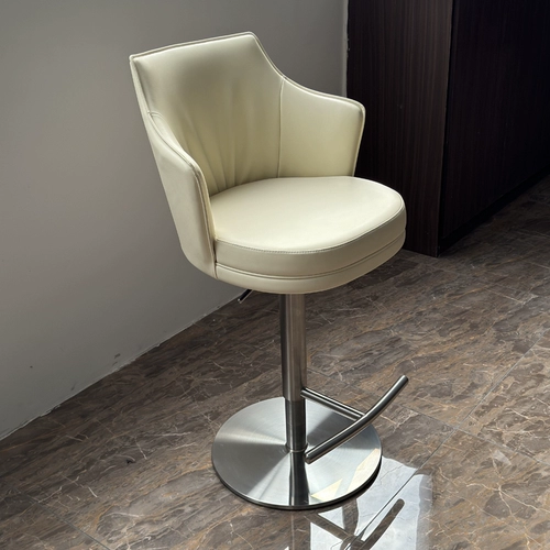 Связывание бара Стул Легкие роскошные высокоэффективные домашний батончик Высокий стул с подъемом может повернуться более высокими задними стульями