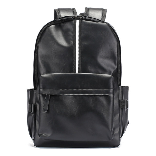 New Genuine Leather Backpack for Men, Trendy and Versatile, Men's Backpack, Sports and Leisure Travel Computer Bag, Large Capacity School Bag