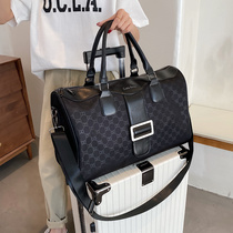European and American Chaobots Mens Bag Large Capacity Hand Fitness Package Inn Fashion Women Bags Short Travel Bag Business Trip Luggage Bags