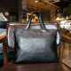 New Men's Genuine Leather Handbag, Horizontal Style, Business Casual Cowhide Shoulder Bag, Korean Trendy Crossbody Personalized Backpack, Men's Bag