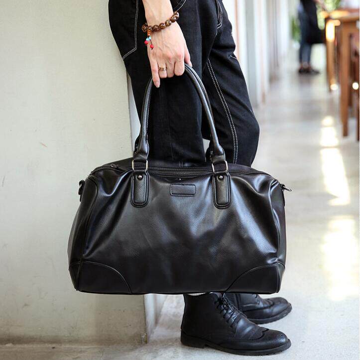 New leather men's bag Single shoulder bag Shoulder Bag Inclined Satchel Bag Casual Men's Bag Big Bag Trend Fashion Handbag Travel Bag in Europe and America