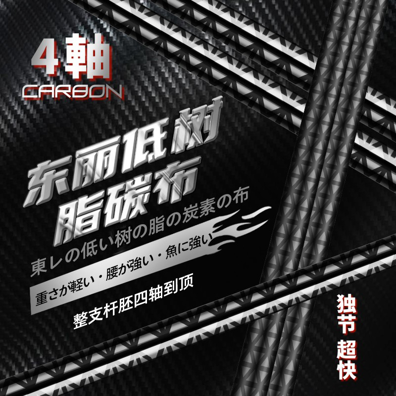 New Private bookings for the Solo Mandarin Fish Road Sub DIY Rod Embryo Dongli Low Resin 36 and 40t Ultra Light