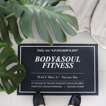 NICEONE floor mat Nordic original design extremely simple toilet shower non-slip mat door mat new product