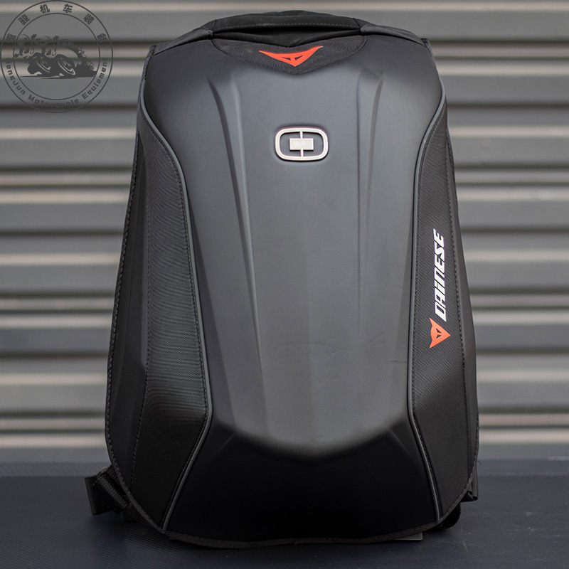 Denis D Mach Riding SHOULDER BAG CARBON FIBER HARD SHELL KNIGHT SAFETY HELMET WATERPROOF BAG TRAVEL BAG Shoulder Bag