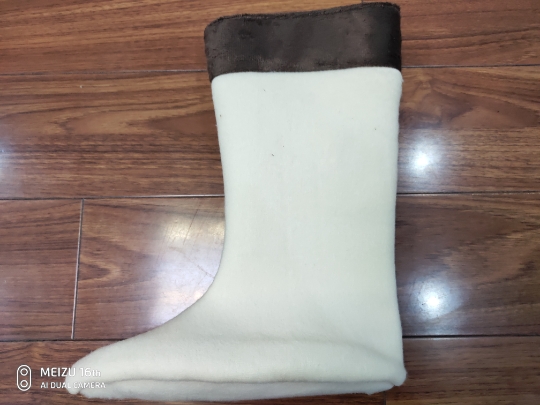 Áo mưa mùa đông nước cao su giày cotton áo ấm đồ lót nam và nữ người lớn cộng với nhung chân che lông dài miệng giày thể thao chống nước