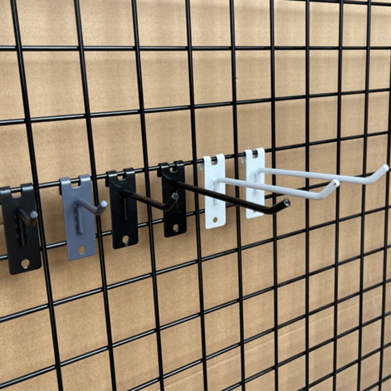 Gray Hooks, Black Mesh Net Hooks, Glove Hooks, Mobile Phone Accessory Hooks, Wire Mesh Accessories, Grid Storage Hooks