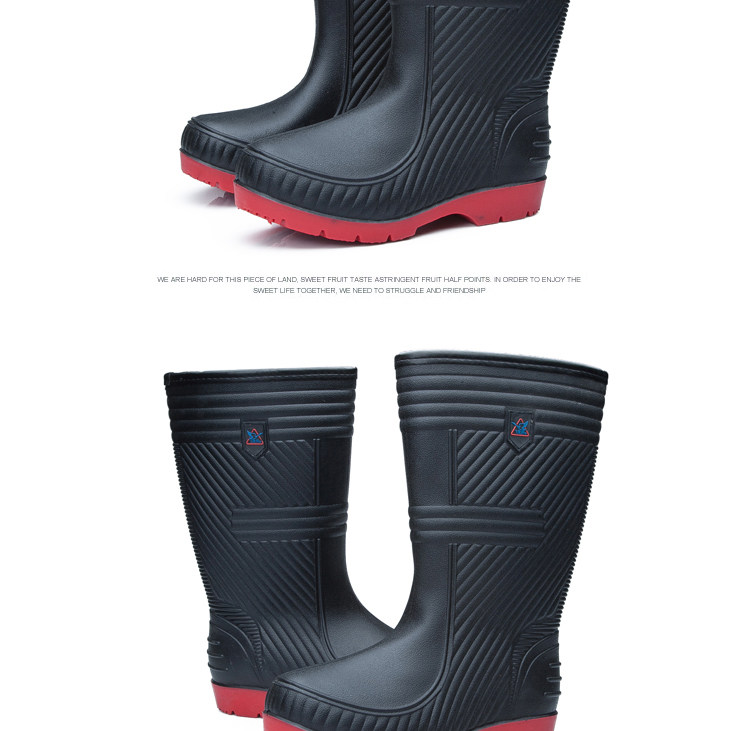 Chaussures - bottes caoutchouc homme pour hiver - semelle tendon - Ref 963256 Image 74