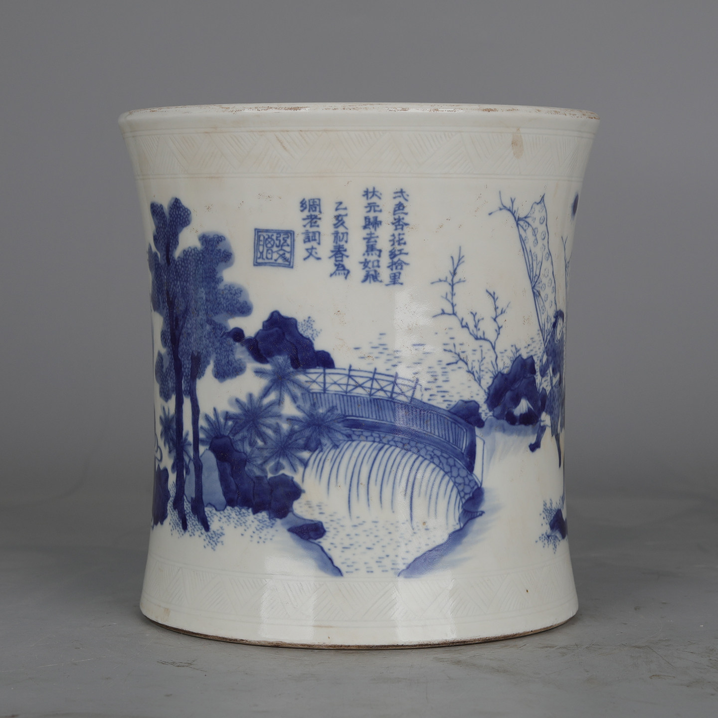 易武正山福元昌青釉は茶の缶を開けて古磁器を模した骨董品のコレクションを作りまF 民国易武正山福元昌号白釉开片茶叶罐古玩仿古瓷古瓷都苑-淘宝Taobao