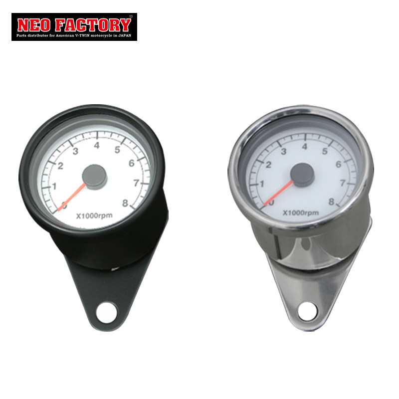 Imported Harley small instrument led retrofit retro pointer tachometer 883 fat boy Street Fighter X48 locomotive modification