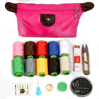 Комплект, красная сумка, 10 цветов