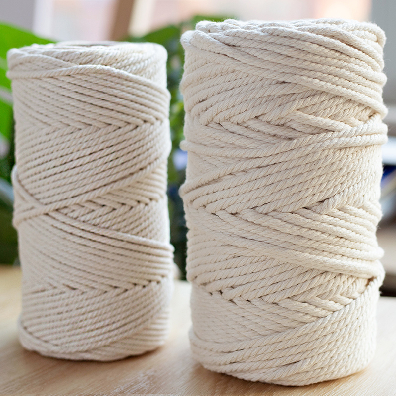 Cotton rope diy hand-woven thick cotton thread bundled with thin rope wrapped rice dumplings special tool piping rope