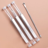 Черная голова акне профессионально высокая высокая точка зрения заостренная ультра -фабрика 镊 Чистый инструмент носовой иглы с прыщами.