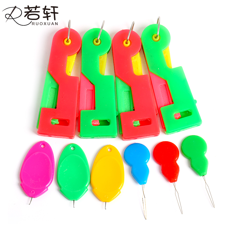 Needle threader Needle artifact Automatic sewing needle device Sewing machine needle guide device for the elderly to recognize the needle threader