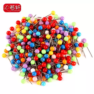Colored Pearl fixed pin fishing line Group Main wire box winding coil main shaft positioning needle fishing accessories