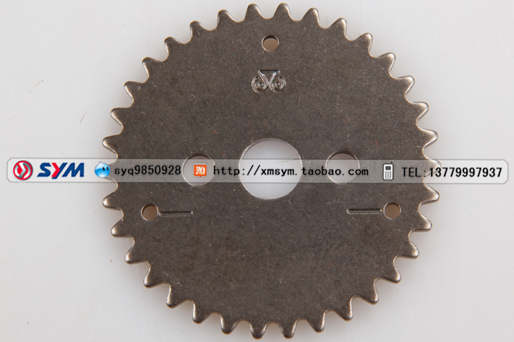 SYM Xia Xing Sanyang Đầu máy XS125T-17 Master GR125 Bánh răng trục cam - Xe máy Gears nhông xe máy các loại