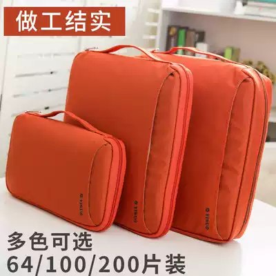 Enoch waterproof CD bag CD bag Large capacity CD box CD bag Car 64 100 200 DVD storage bag