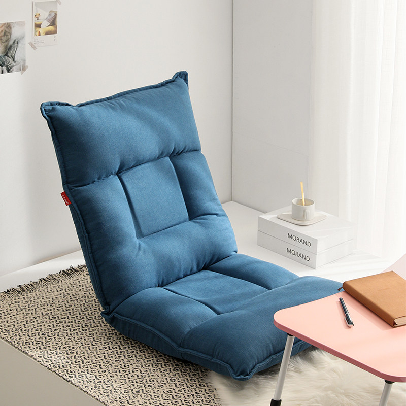 Lazy sofa tatami folding single sofa bed seat computer bedroom balcony bay window backrest chair